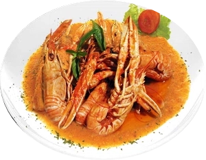 Scampi alla Busara