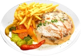 Medaglioni di Maiale con Salsa ai Funghi