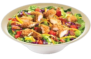 Insalata di Pollo Impanato